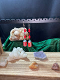 Coca cola earrings