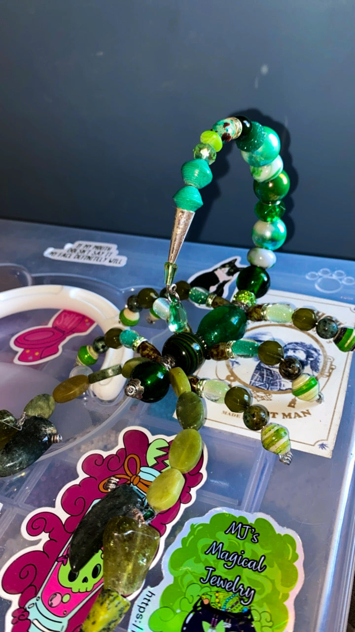 Green beaded scorpion